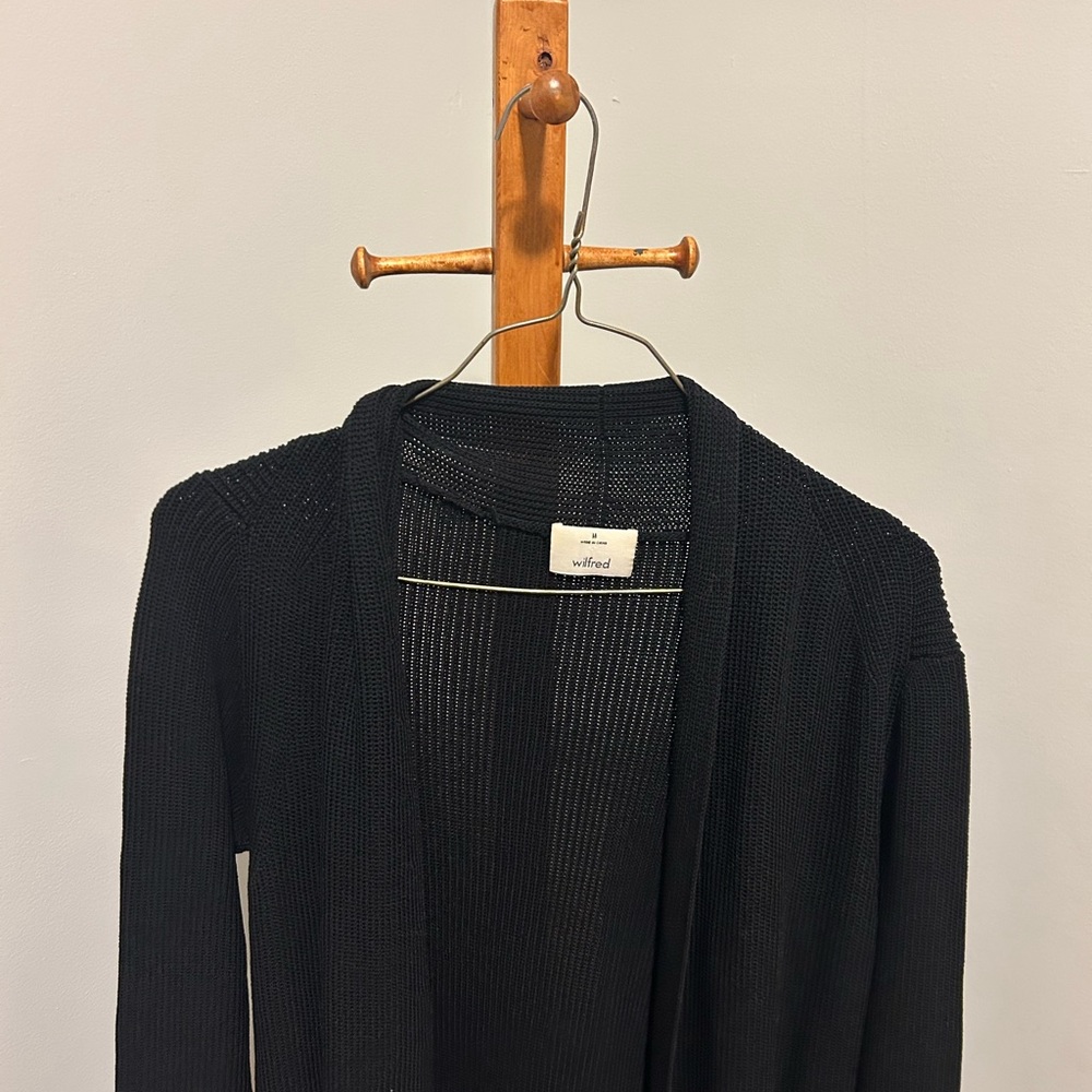 Long Wilfred Black Women's Sweater